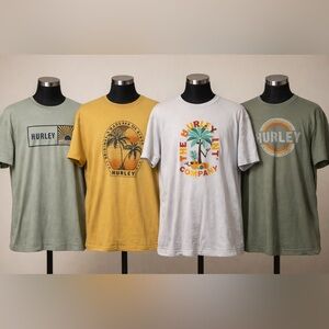 Hurley Men's Short Sleeve Tees (4)- XXL